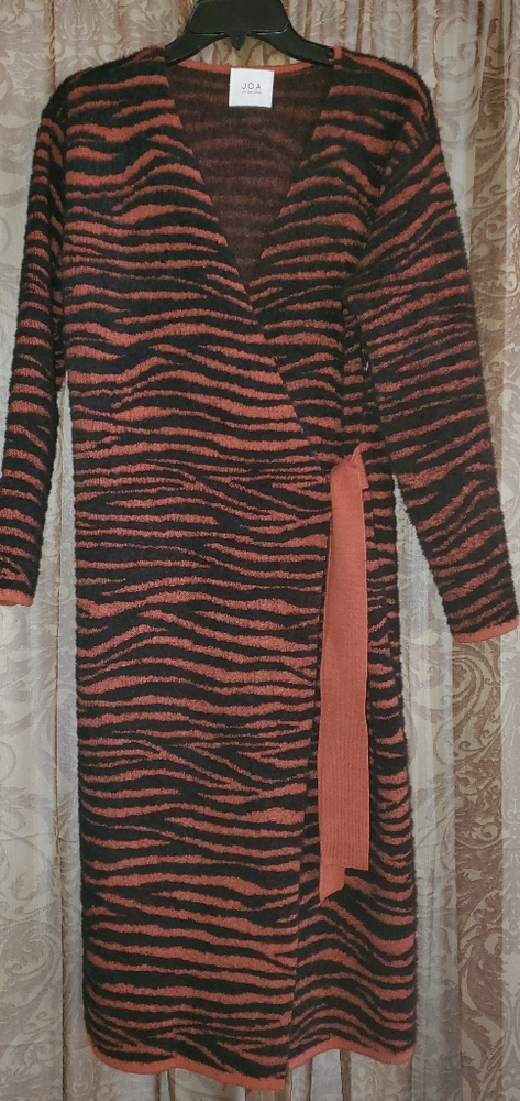 Super soft calf length sweater